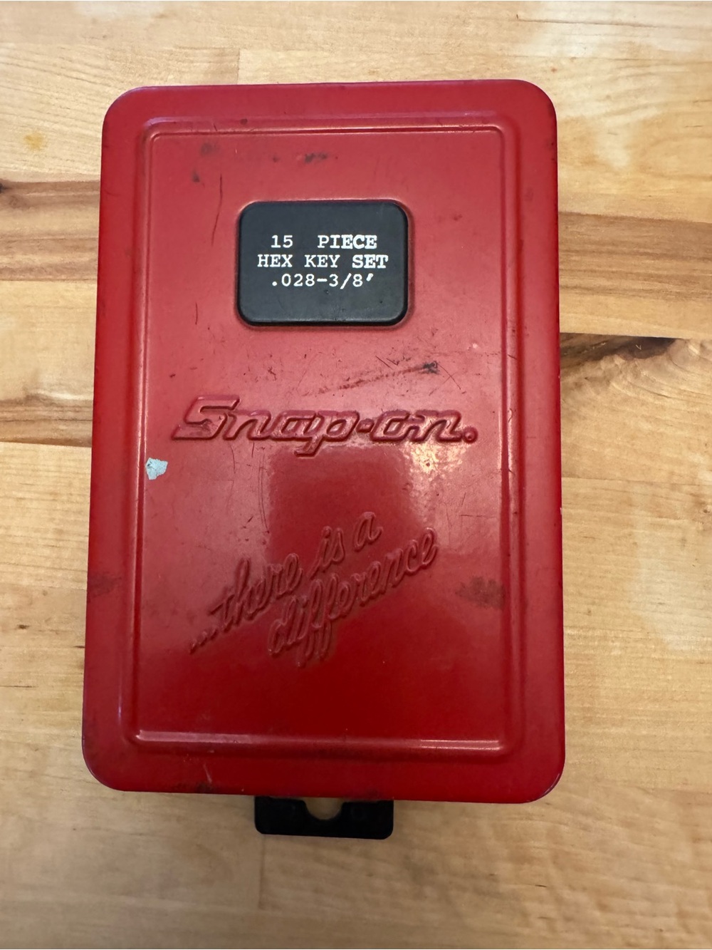 Snap-on Red 15-Piece Hex Key Set Case